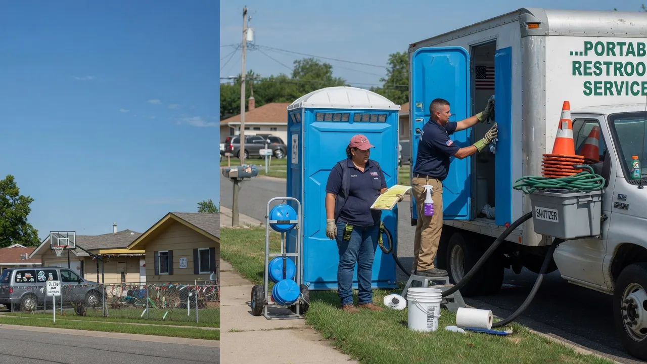 Portable Toilet Rental in Midland, PA near me